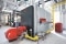 Vitoplex 300 tippkoormuse katel Kiesel GmbH logistikakeskuses